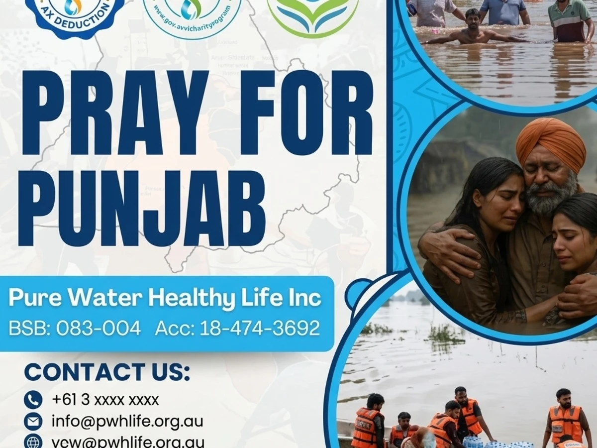 Punjab Flood Relief Emergency Drinking Water Fund in Amritsar, Fatehgarh Sahib, Rupnagar (Punjab)